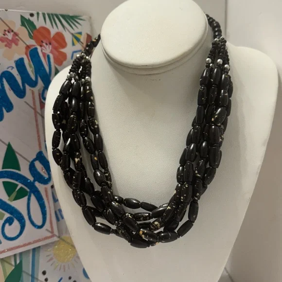 Minimal Necklace, Statement COLLAR, Thin Multilayered - Picture 11 of 11